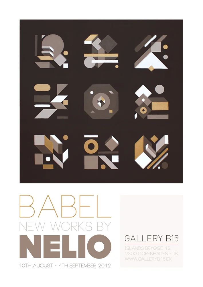 Nelio - Babel, B15 Gallery, Copenhagen