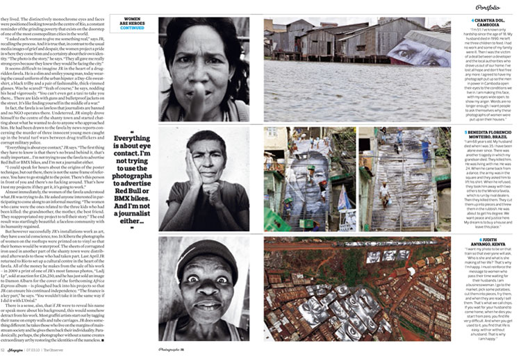 JR / Inside Out Project & ARTIVIST