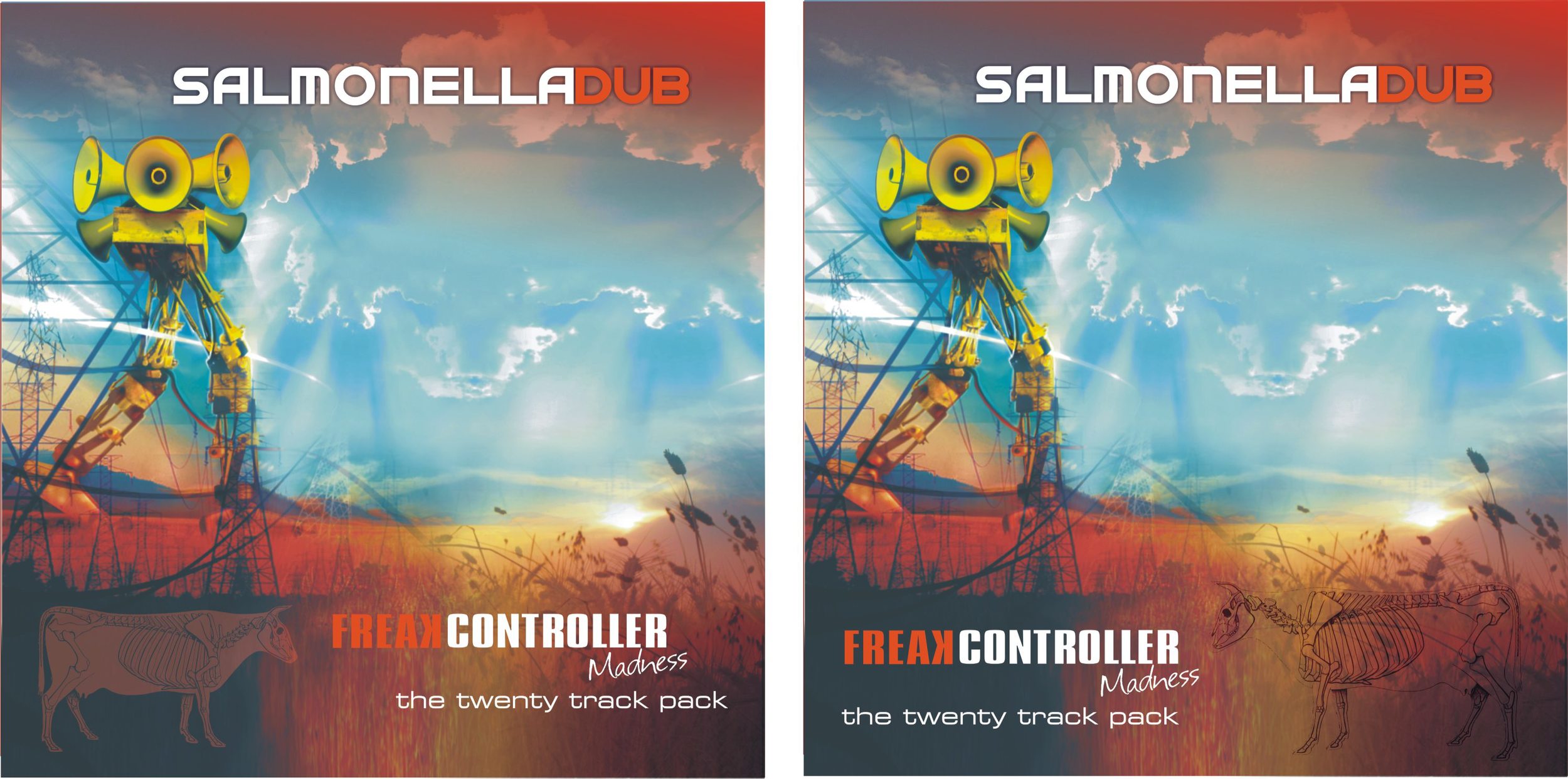 Freak Controller MADNESS the twenty track pack >>> fresh Salmonella Dub