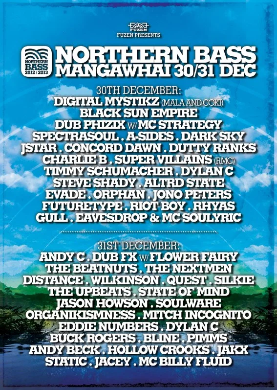 Northern Bass / NYE 2012 / Mangawhai