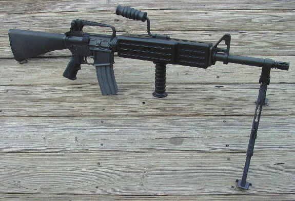VK1-274 COLT M16A1 FACTORY 5.56mm SELECT FIRE LMG TYPE MACHINE GUN