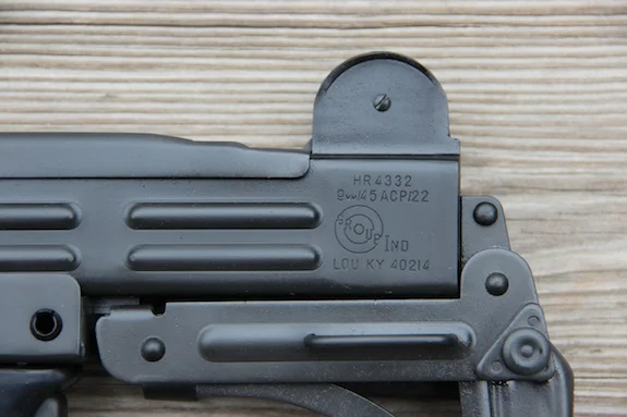 11-4951 VECTOR FULL SIZED UZI