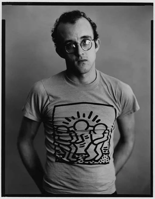 ... some subway & black & white Keith Haring