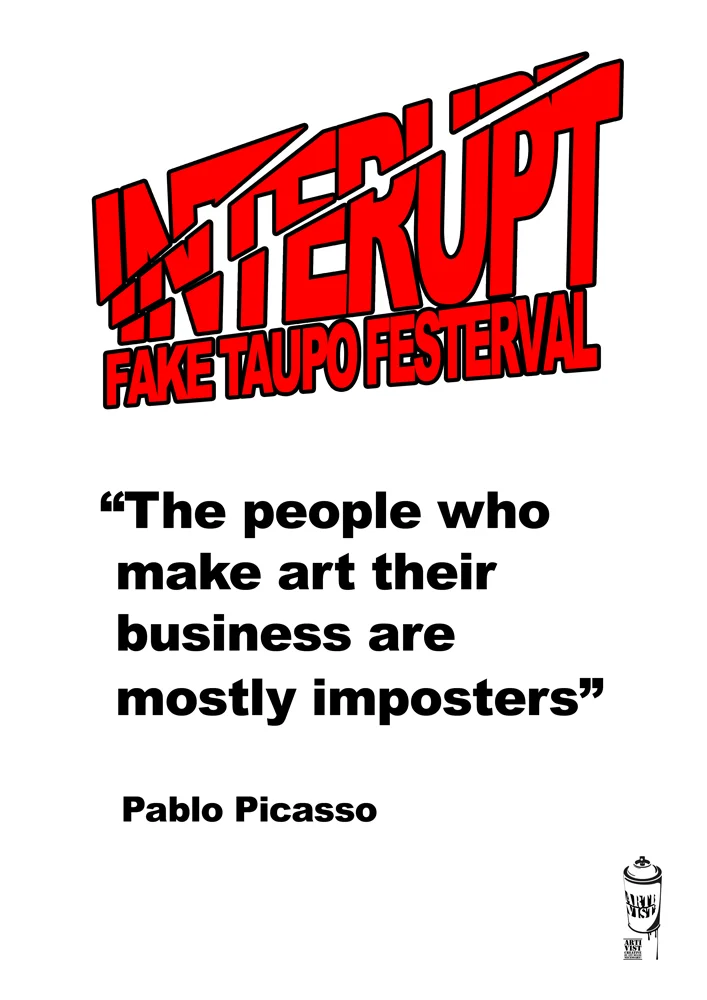 IntErupt >> Fake Taupō Festerval >> unofficial posters