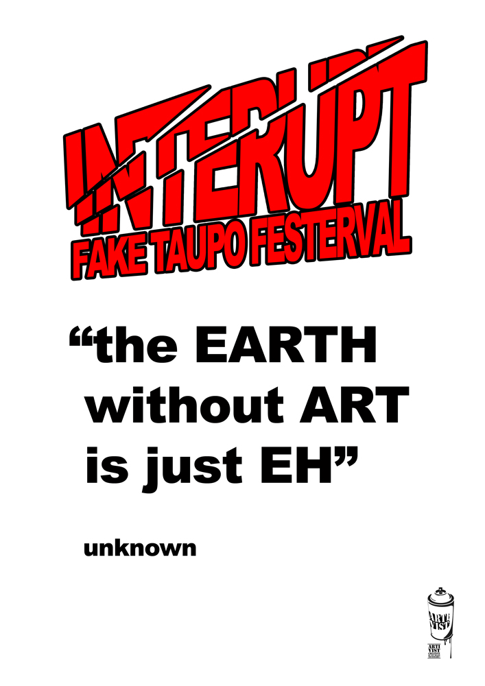 IntErupt >> Fake Taupō Festerval >> unofficial posters