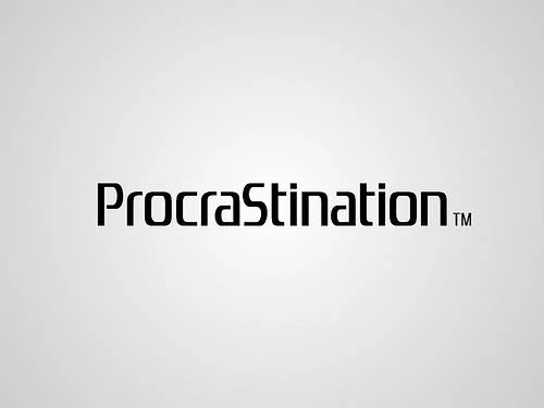 Procrastination - the thief of time