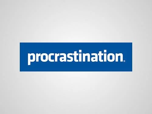Procrastination - the thief of time