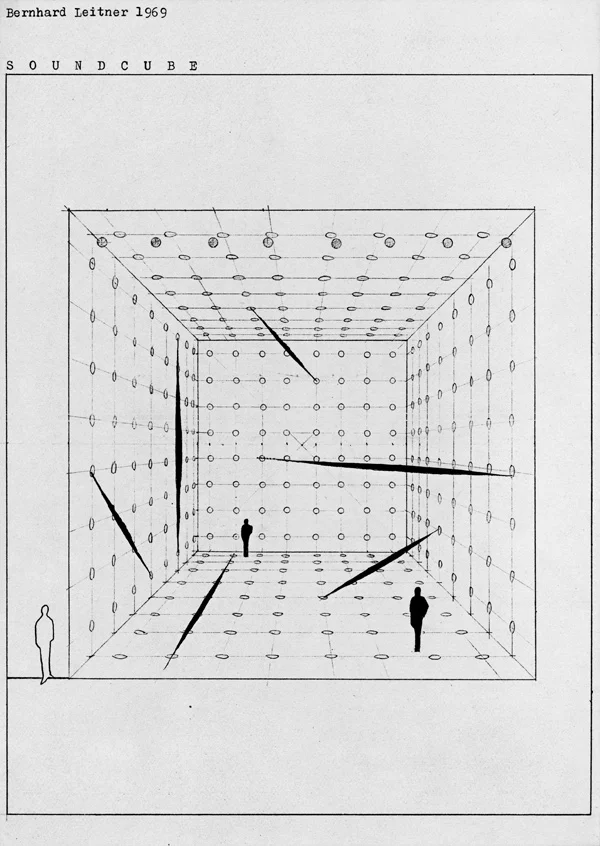 Bernhard Leitner’s Soundcube, 1969