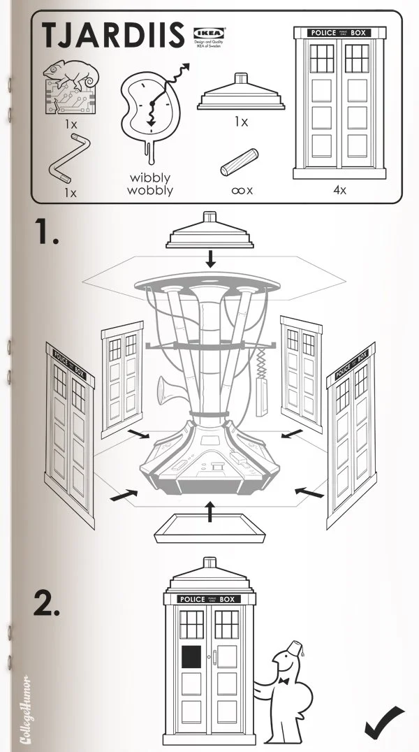 IKEA manuals for Sci-Fi 