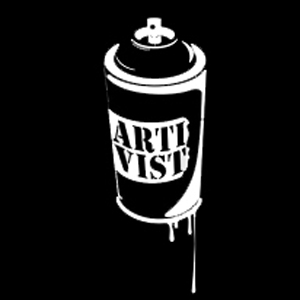 ARTIVIST : creative slogans / graphics & spray video intro <<<