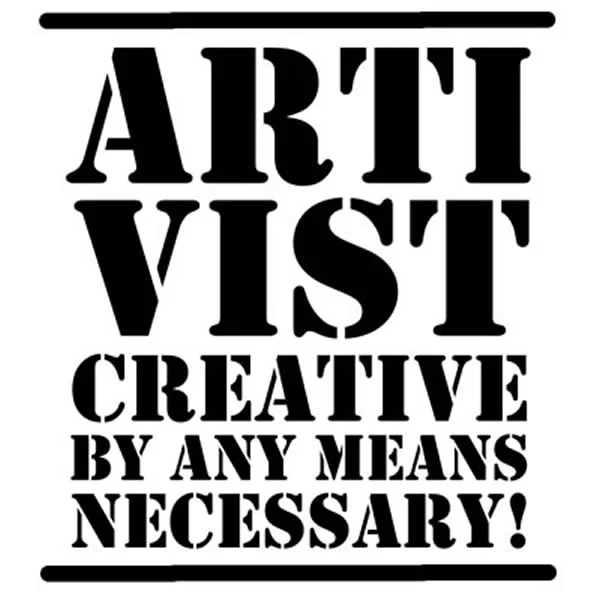 ARTIVIST : creative slogans / graphics & spray video intro <<<