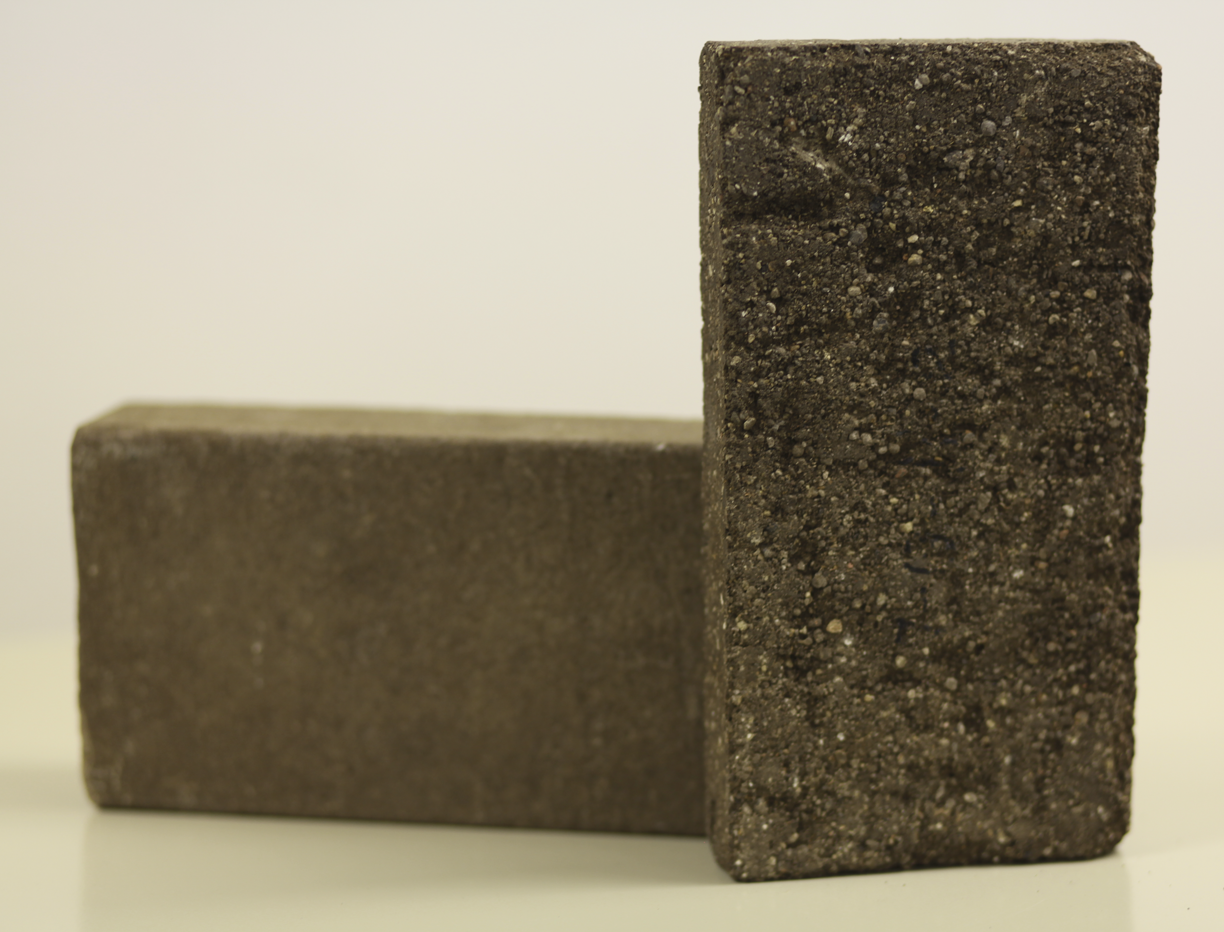 Bricks made from mine tailings