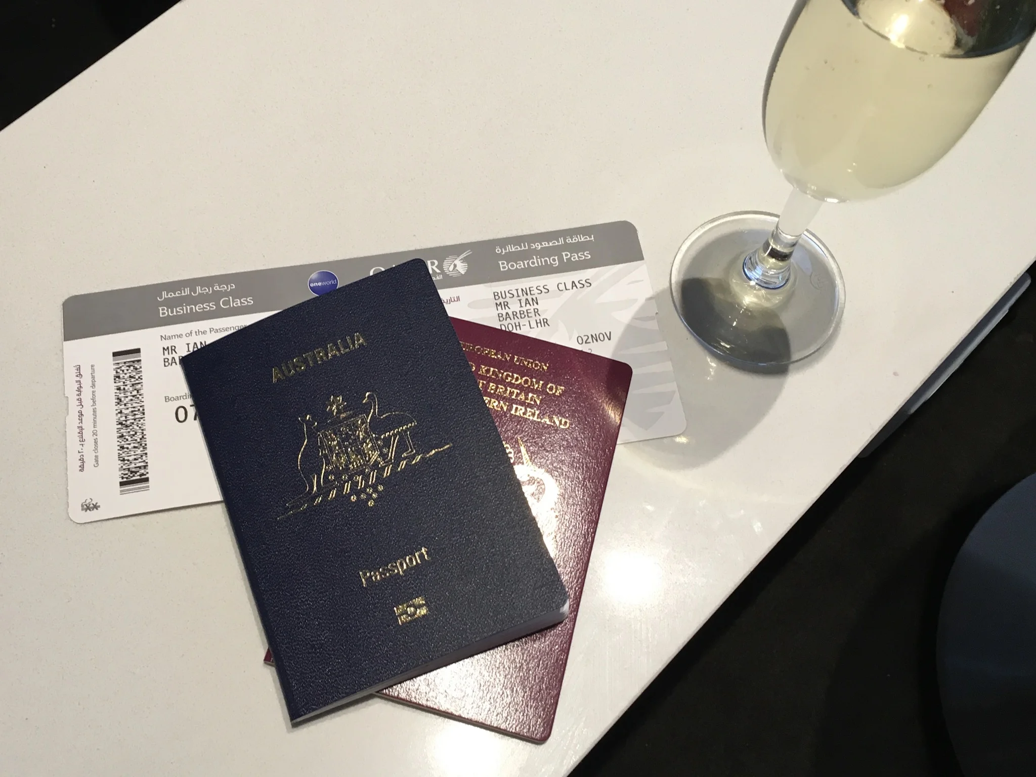 01.11 Adelaide to Doha