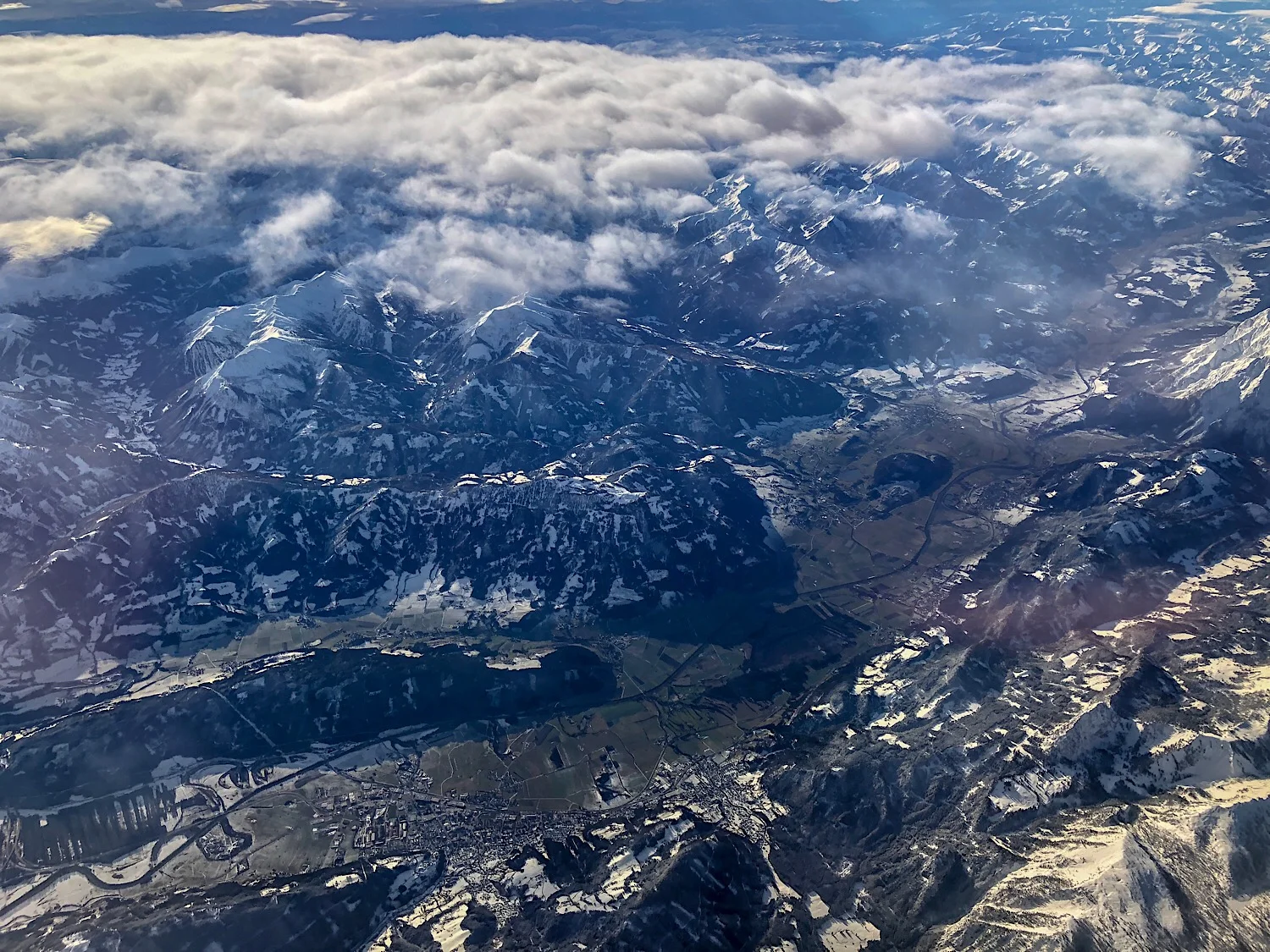 Die lange Flugreise nach Deutschland