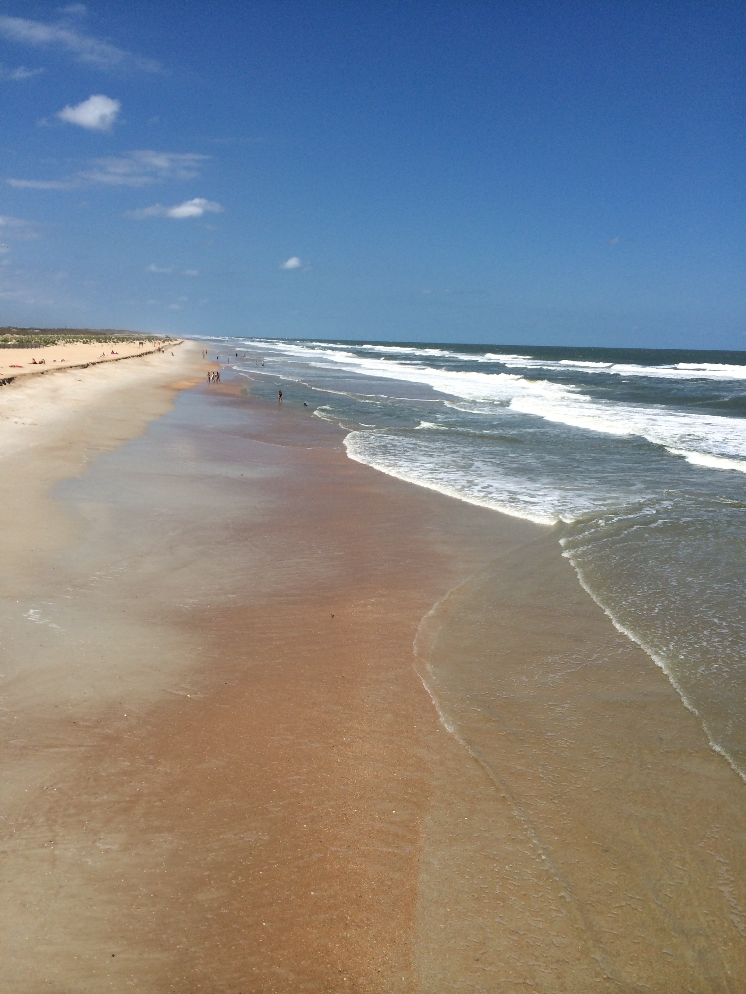 Early evening stroll at St. Augustine Beach Pier