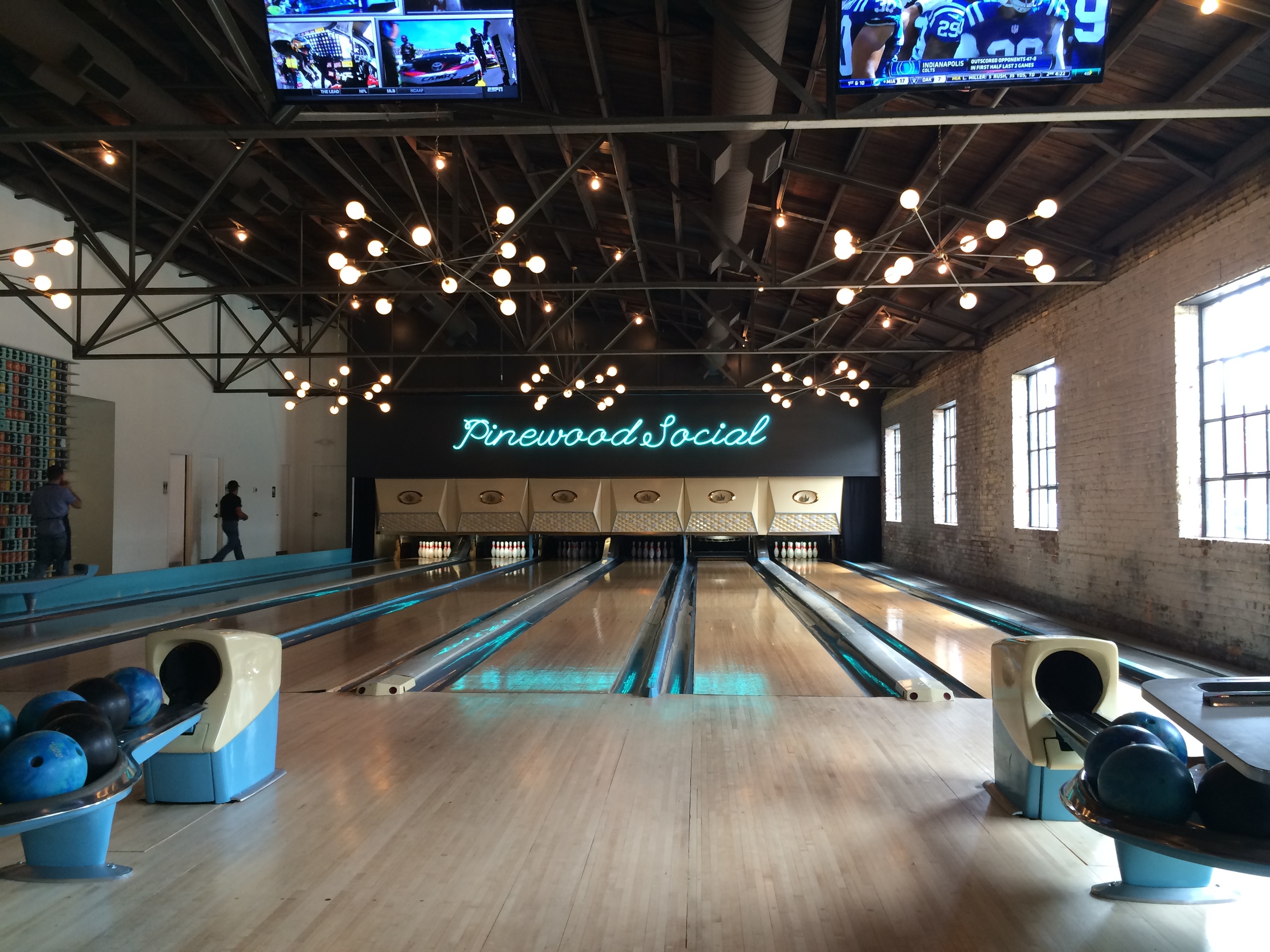 Oh and did I mention awesome bow ing lanes!