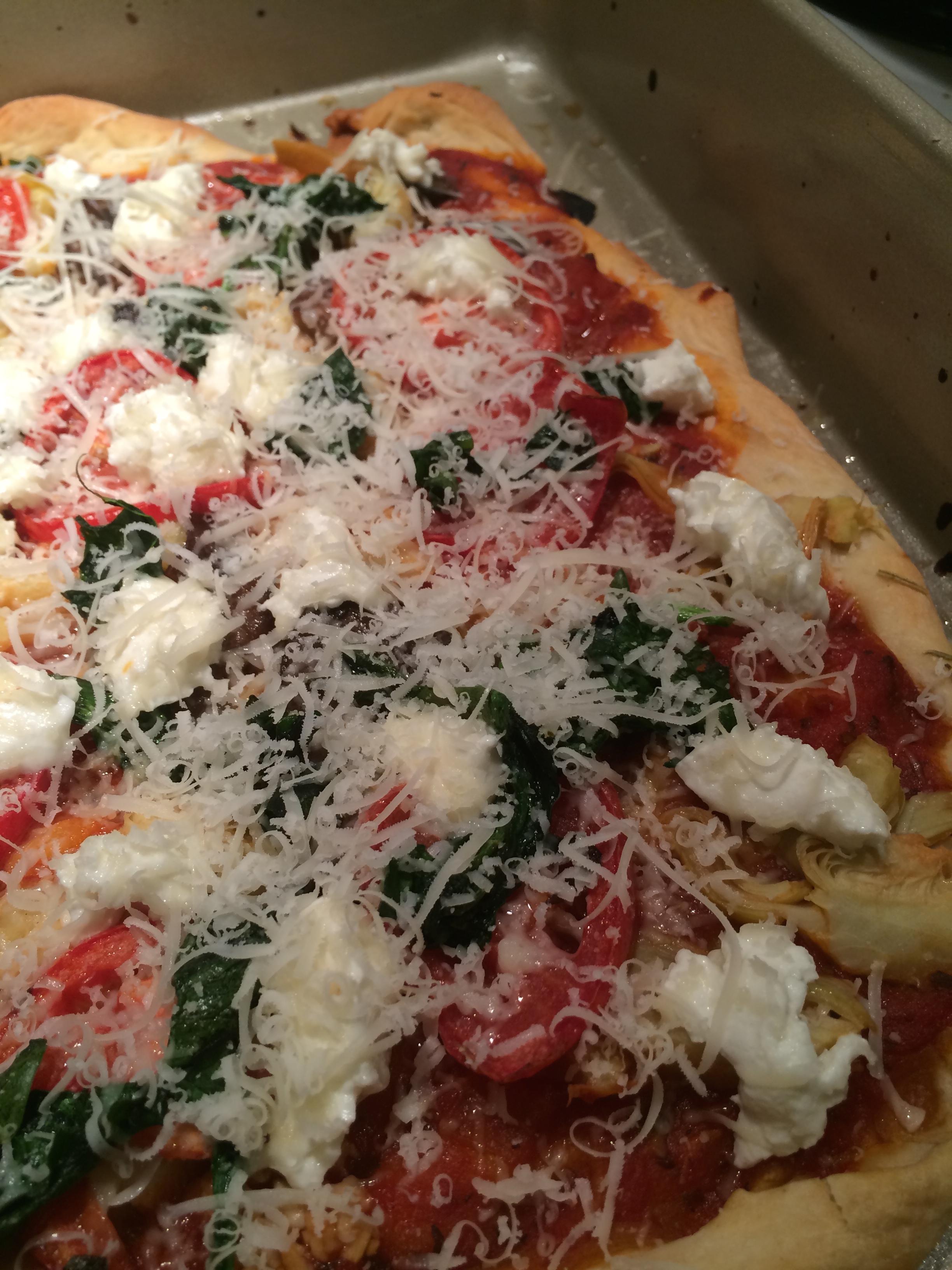 Yummy in my tummy homemade pizza