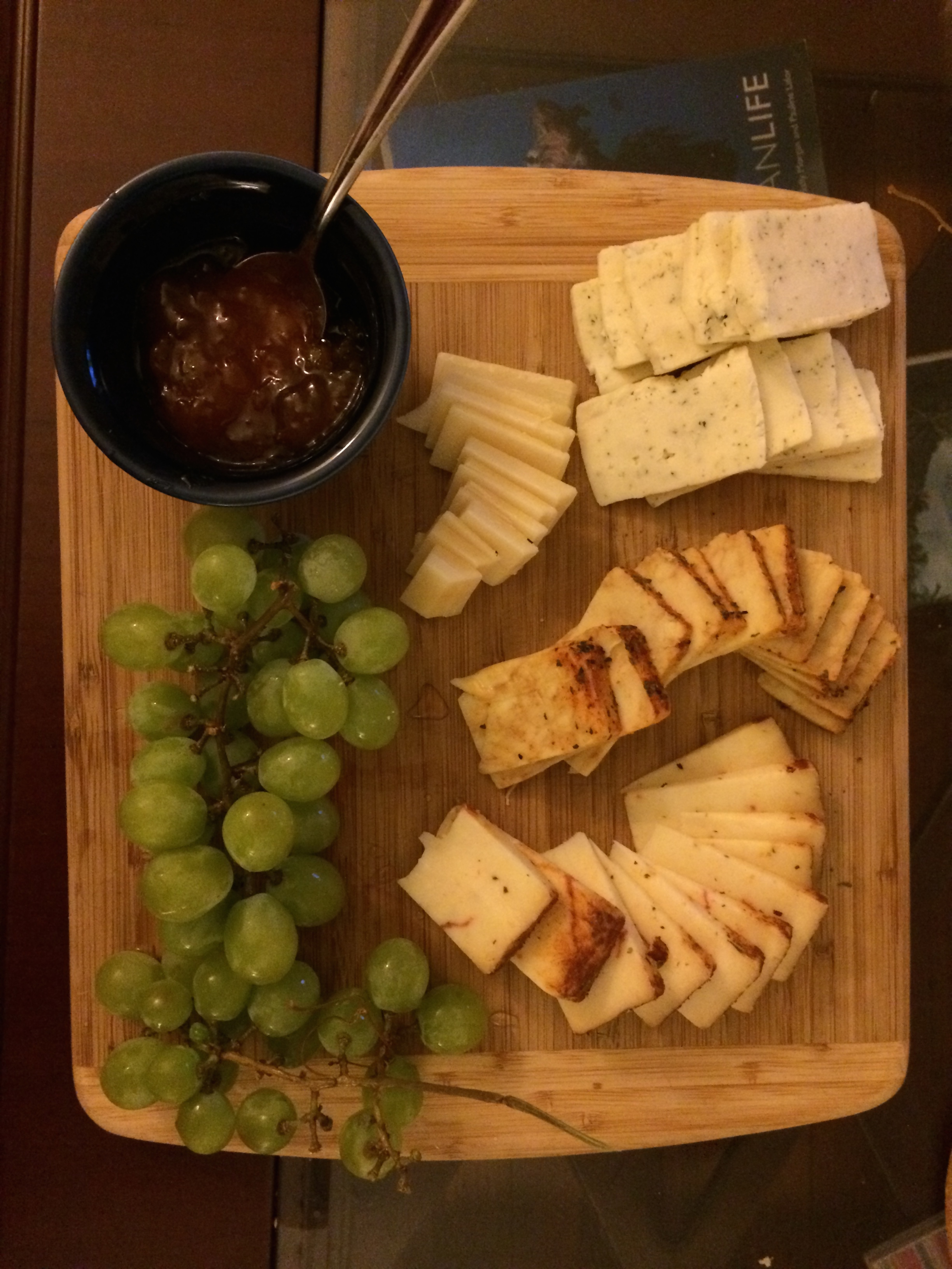 Big fans of the cheese plate lately.