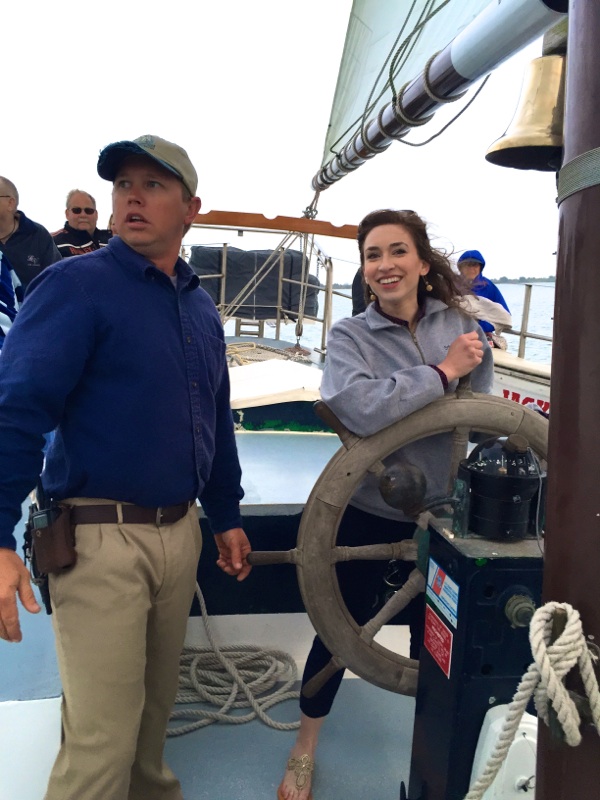 Captain Jon and Captain Adrienne