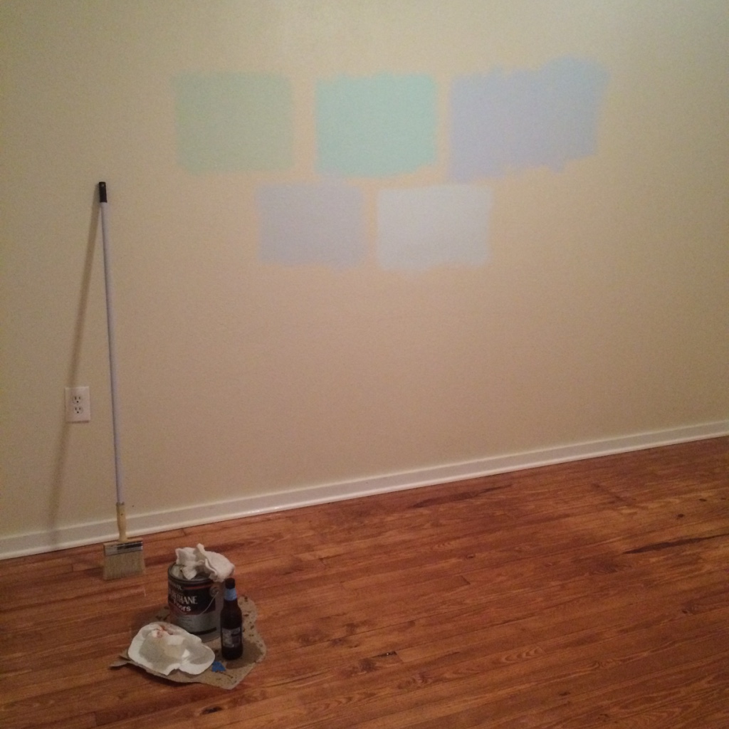 Bedroom paint color deliberations..