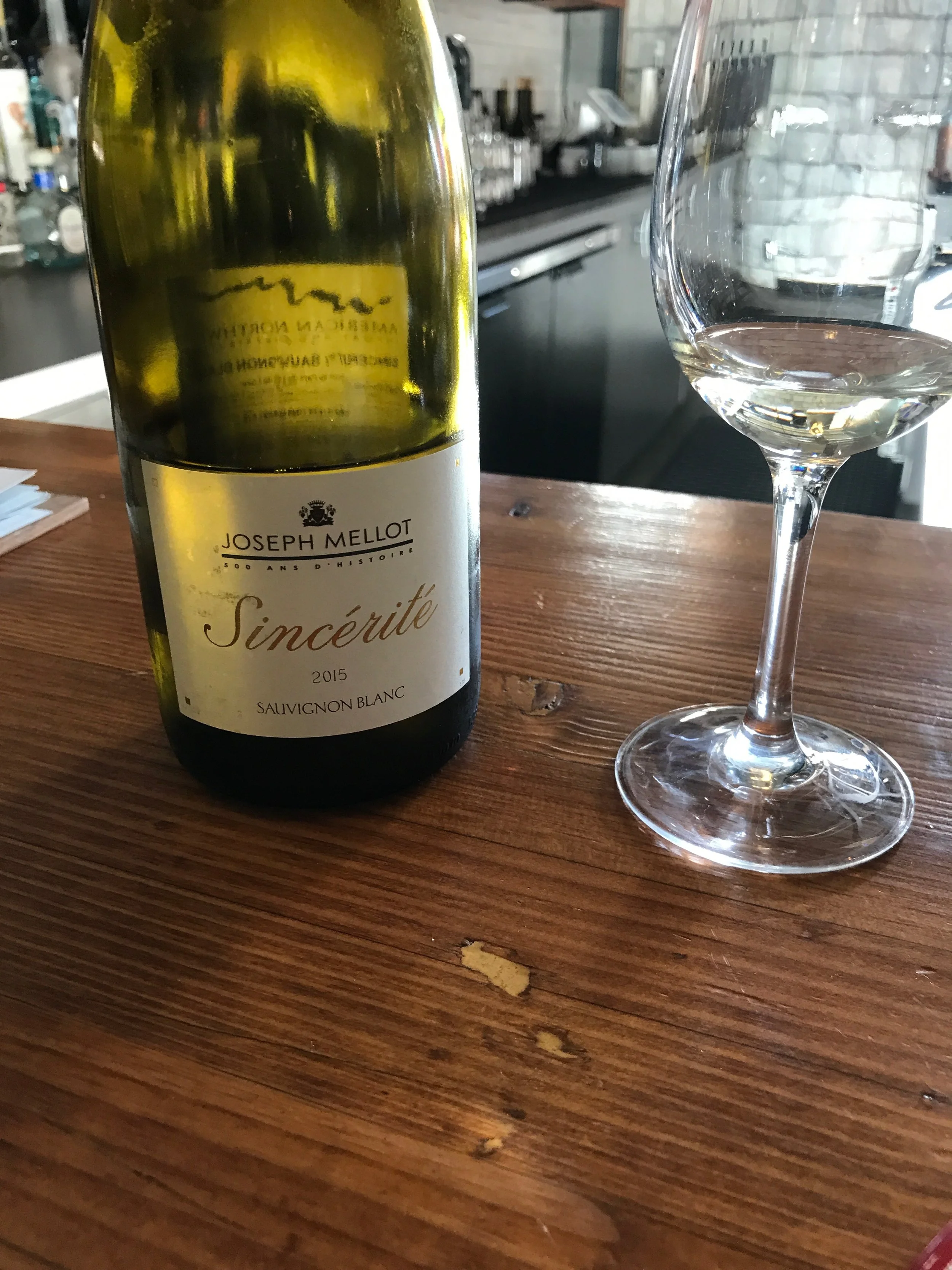 2015 Joseph Mellot Sincérité Sauvignon Blanc