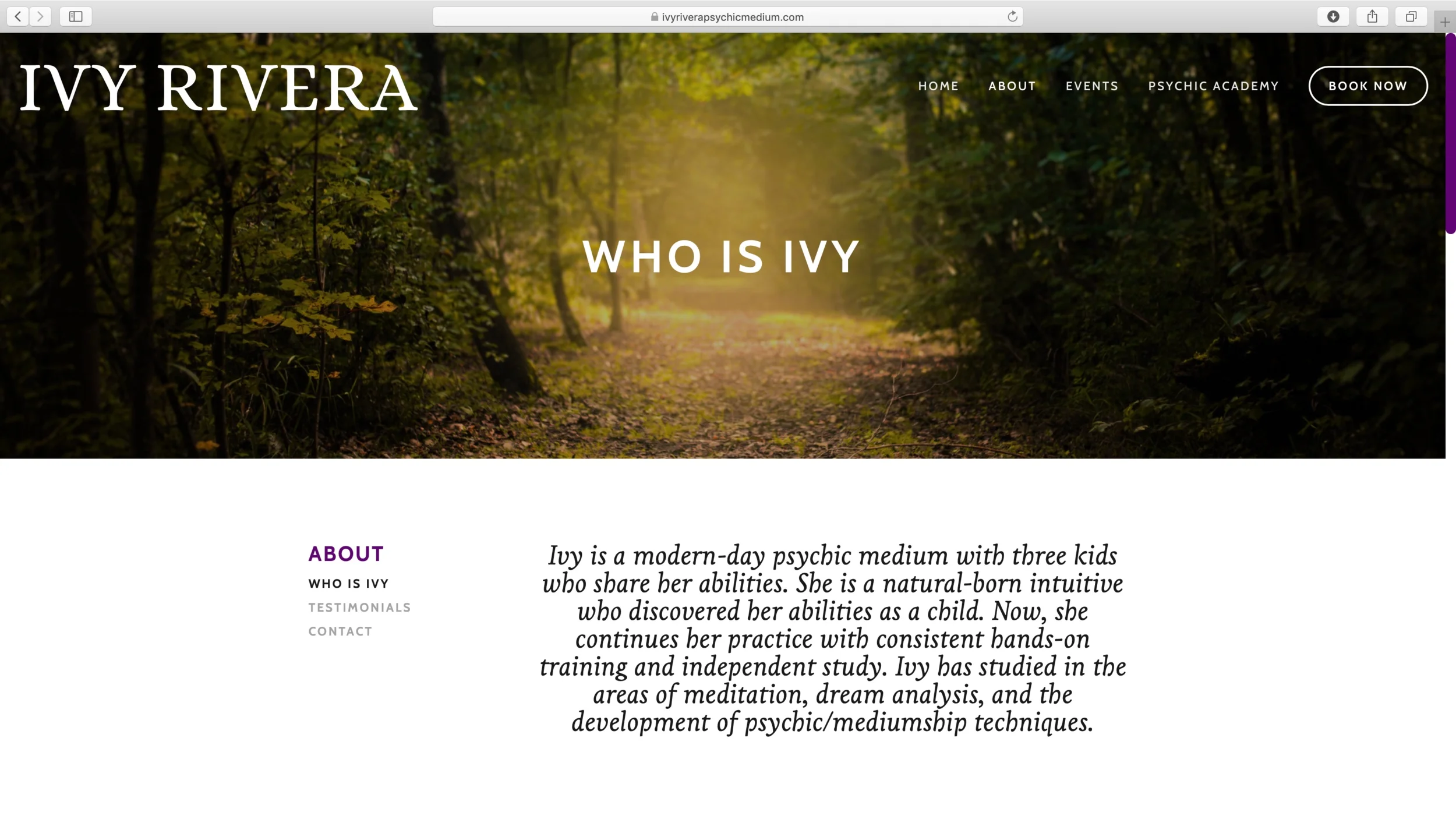 Ivy Rivera Psychic Medium