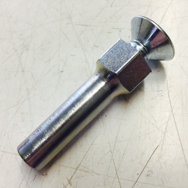 Elite sling pin with countersunk fixing