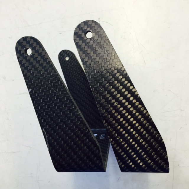 Elite carbon fibre rear bracket 135mm + 140mm