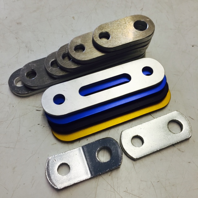 Elite silencer and exhaust brackets