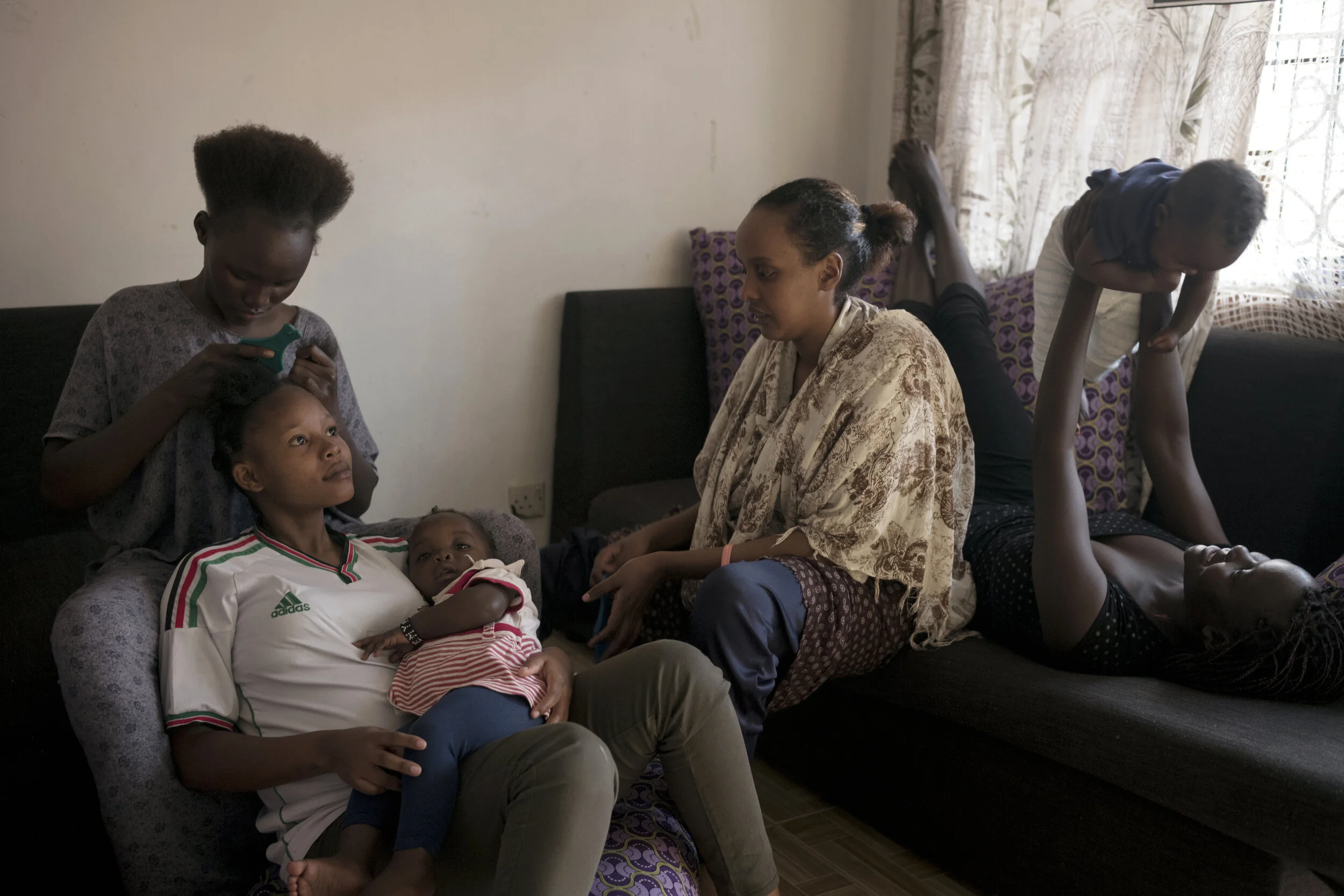  The girls from the Maisha Girls safe house show great love and care for each other. In some cases, the rape results in a very early motherhood. The girls try to cope and grow by learning from each other. In Kenya, every fifth girl becomes a mother b