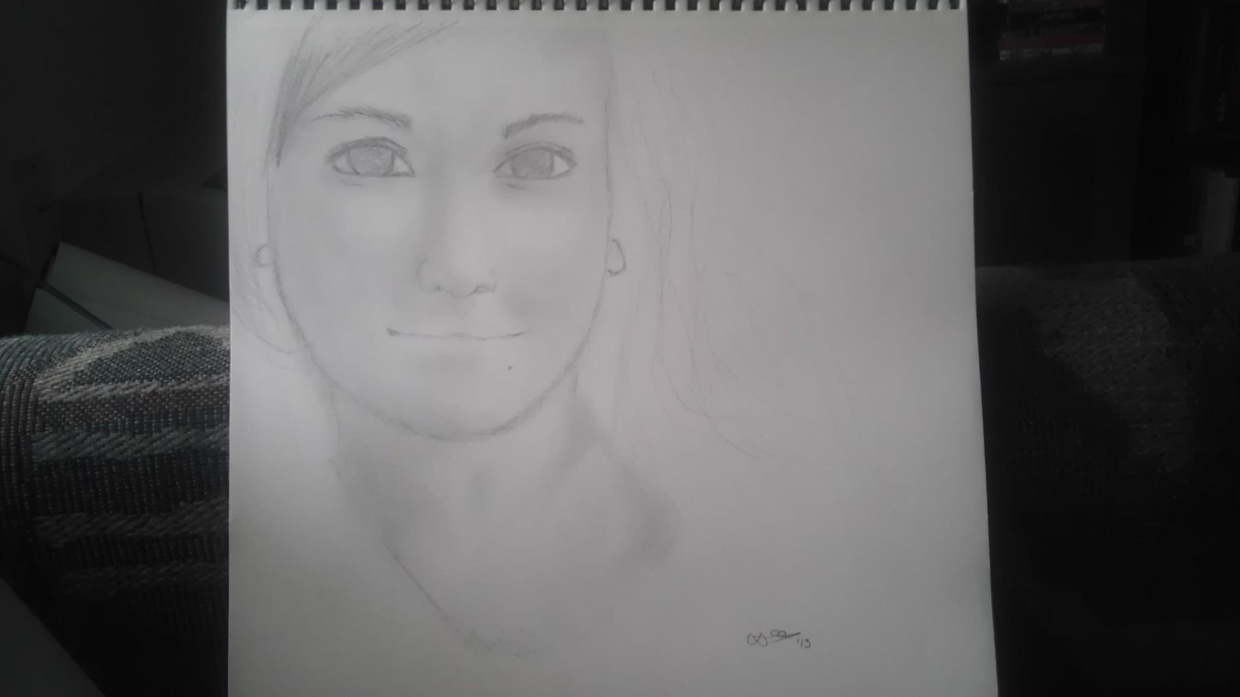 Untitled Sketch (Vesta Suicide) March 15, 2013
