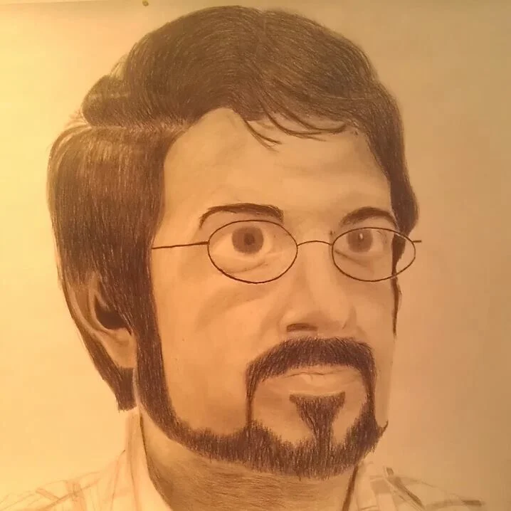 Self portrait - copyright 2013 Chris Ortiz