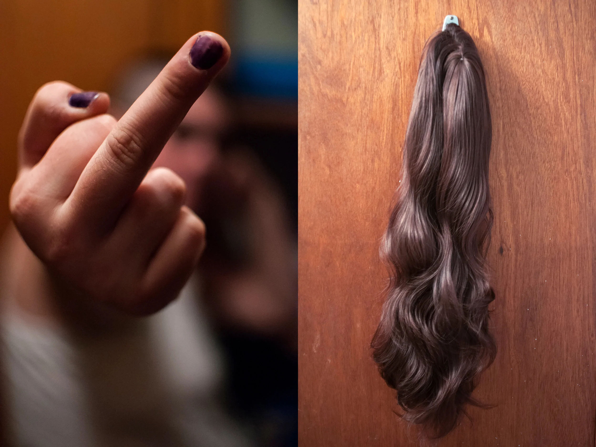 Fuck off and Wig - Never worn