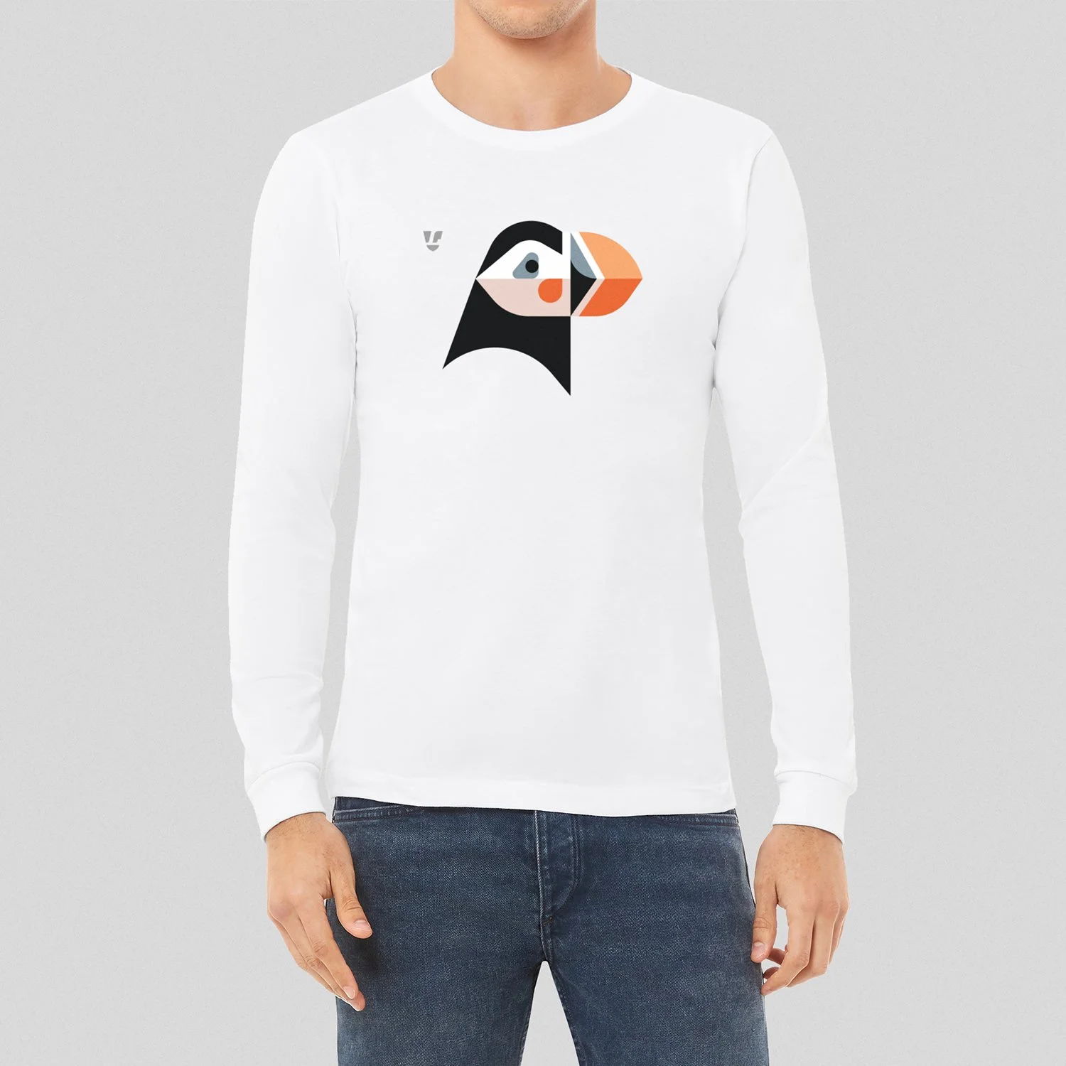 Puffin Unisex Long Sleeve Shirt