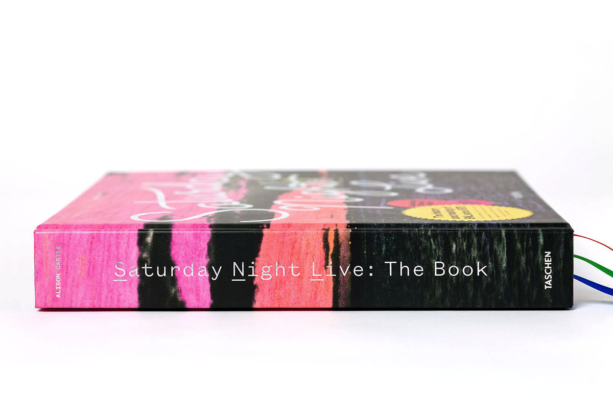 Taschen's tome of Saturday Night Live's past 40 years. Designed with Jonathan Correira at Pentagram in 2015 under the direction of Emily Oberman. 