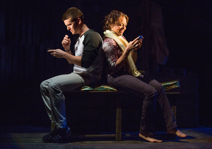 Armando Riesco, left, and Lauren Vélez Sara Krulwich/The New York Times