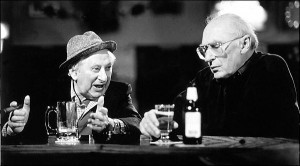 Studs Terkel and Mike Royko
