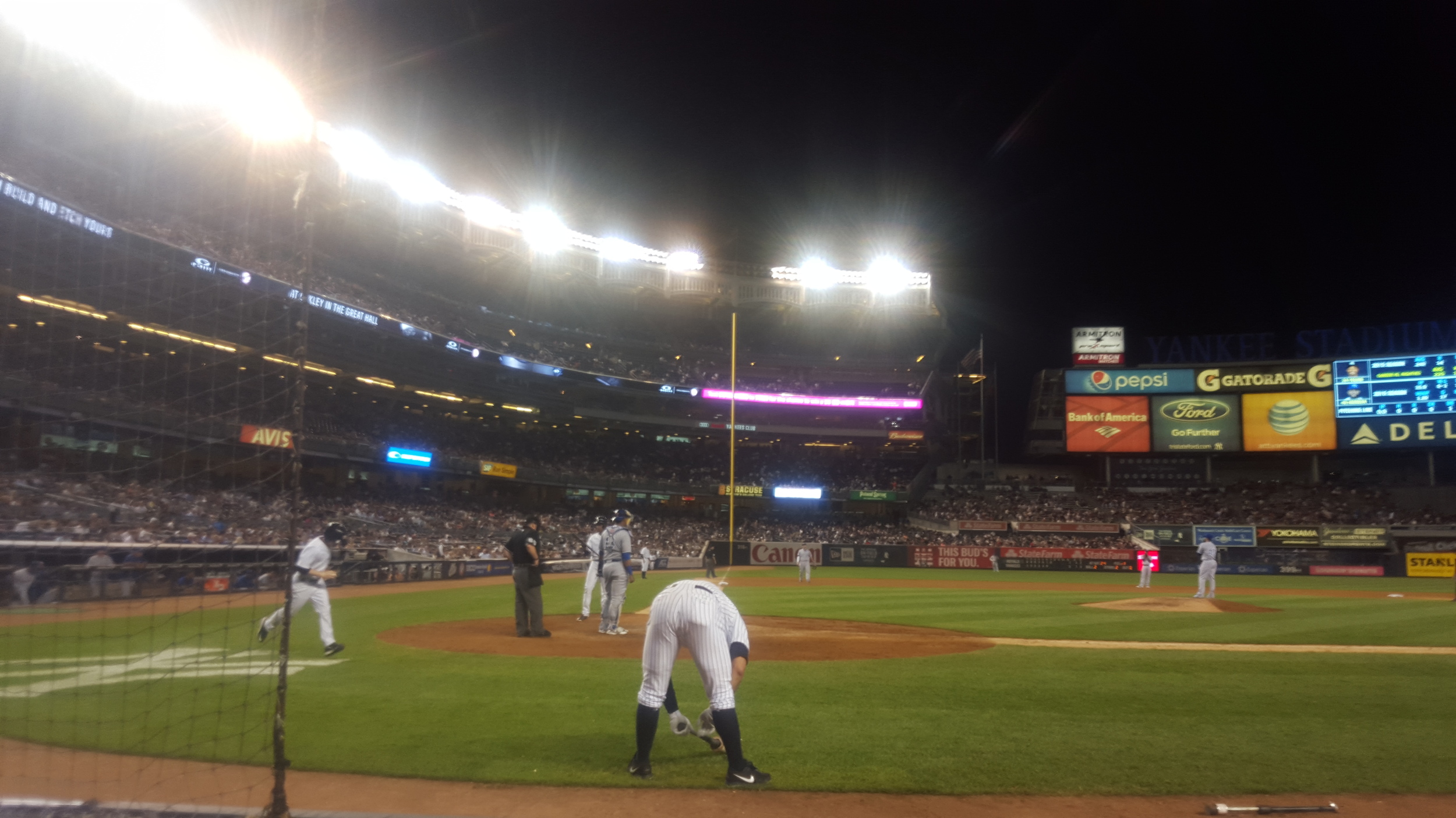 Alex Rodriguez shows his appreciation to the fans...