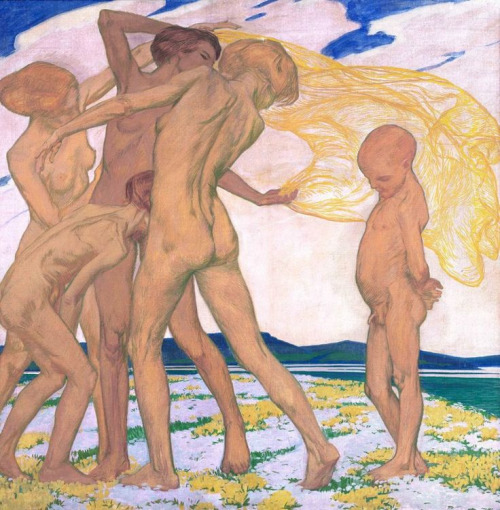 Otto Friedrich (Austrian, 1862–1937). Scherzo, 1913. Tempera on canvas