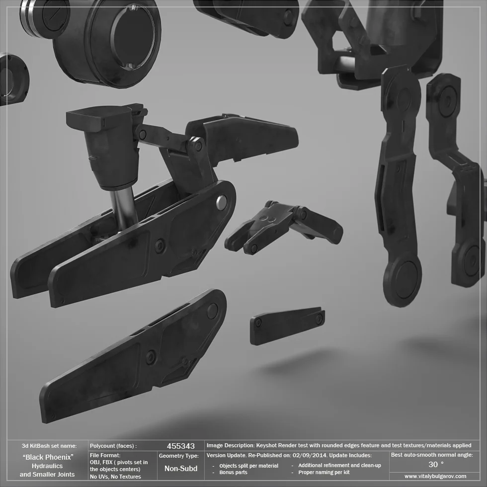 Black Phoenix: Hydraulics and Smaller Joints Pack — Vitaly