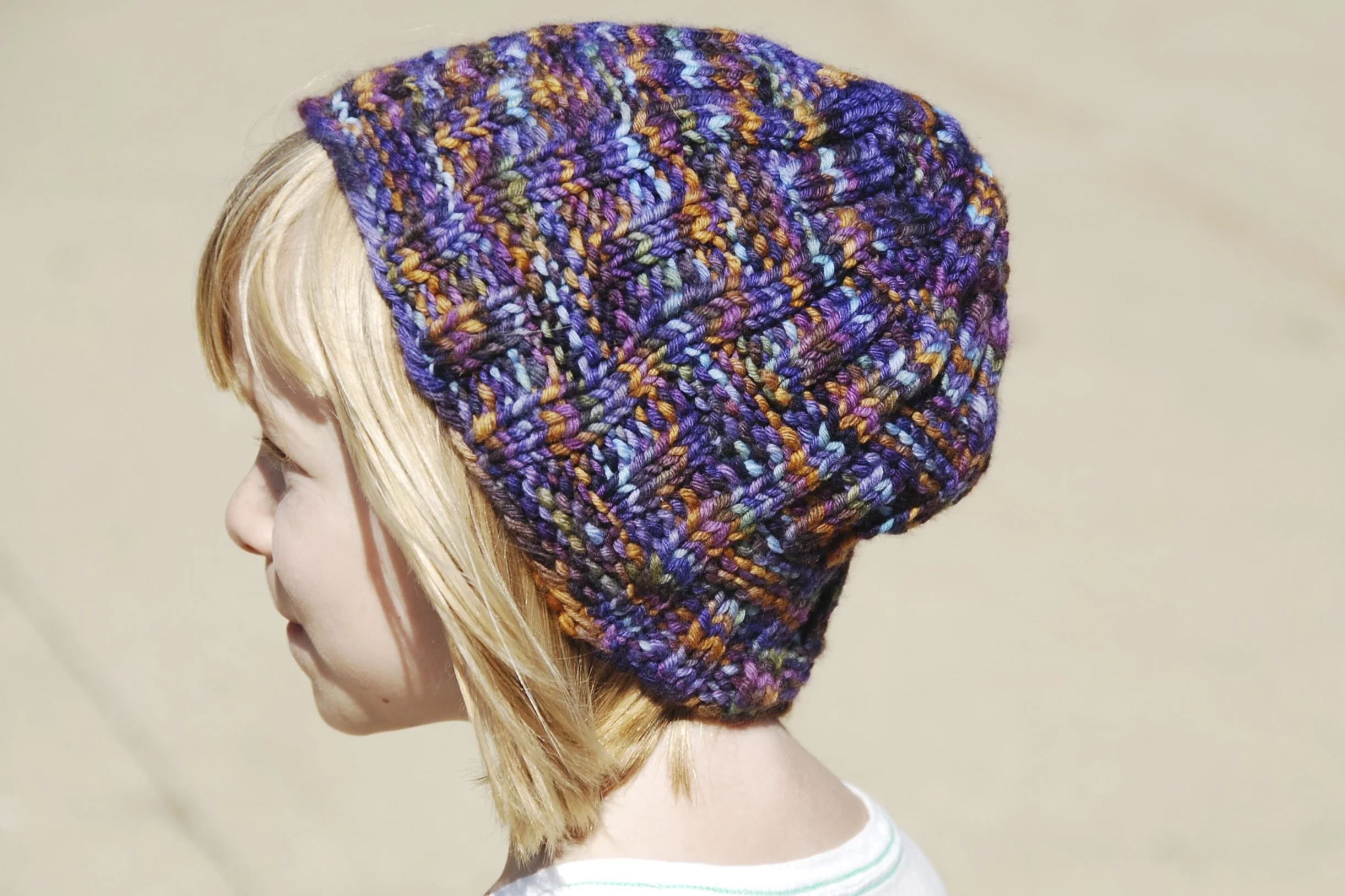 Sarah in the same hat.