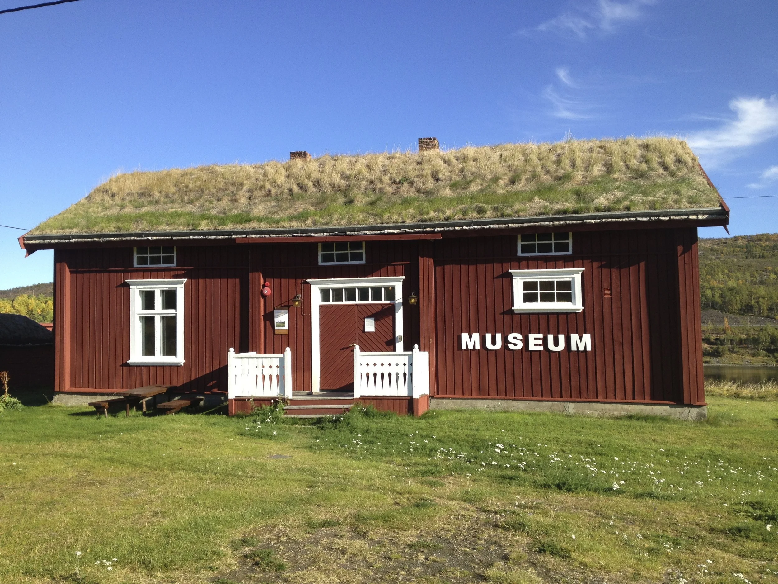 Tana museum in Polmak, Norway