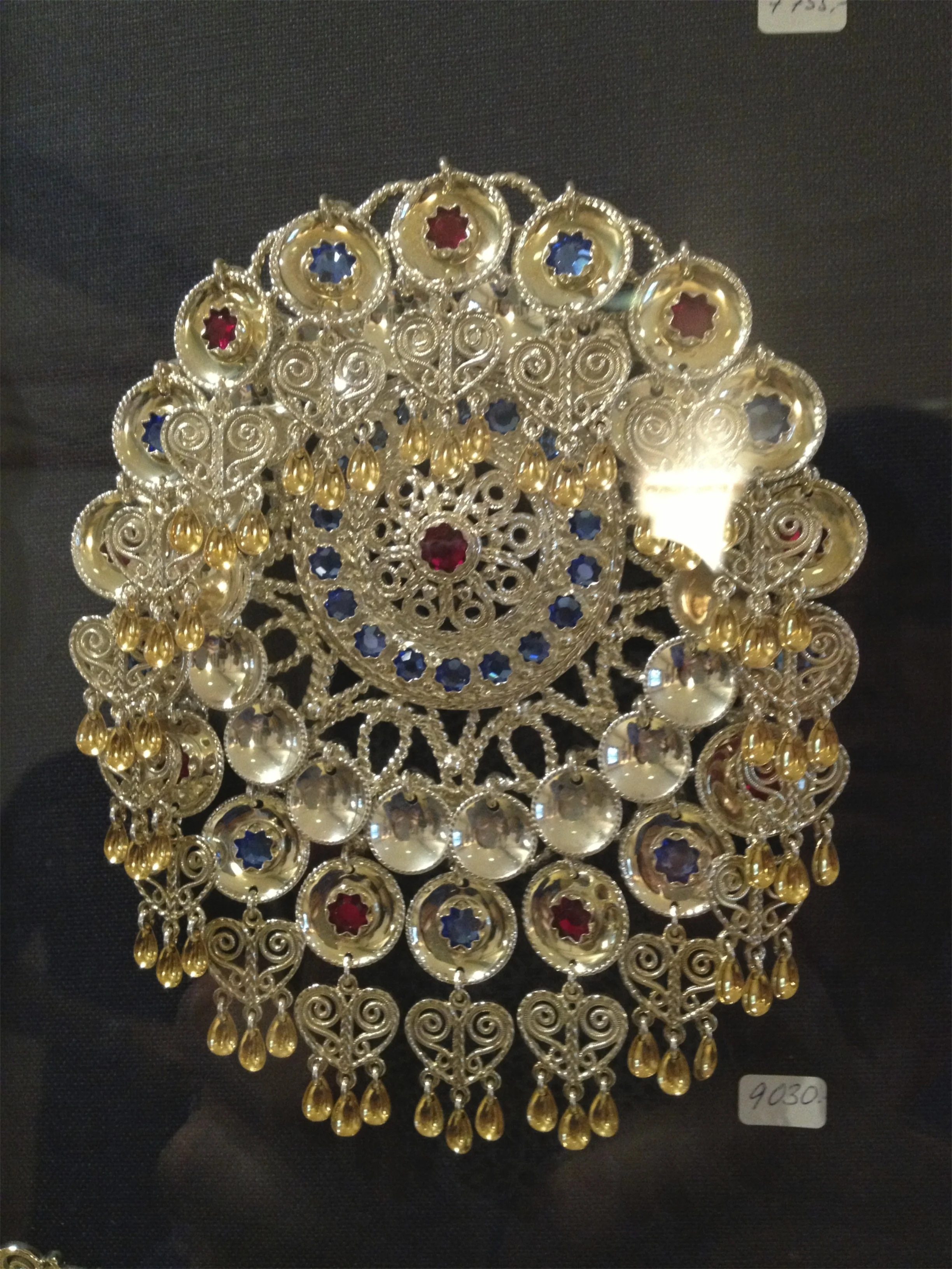 a bridal brooch from the second silversmith we visited