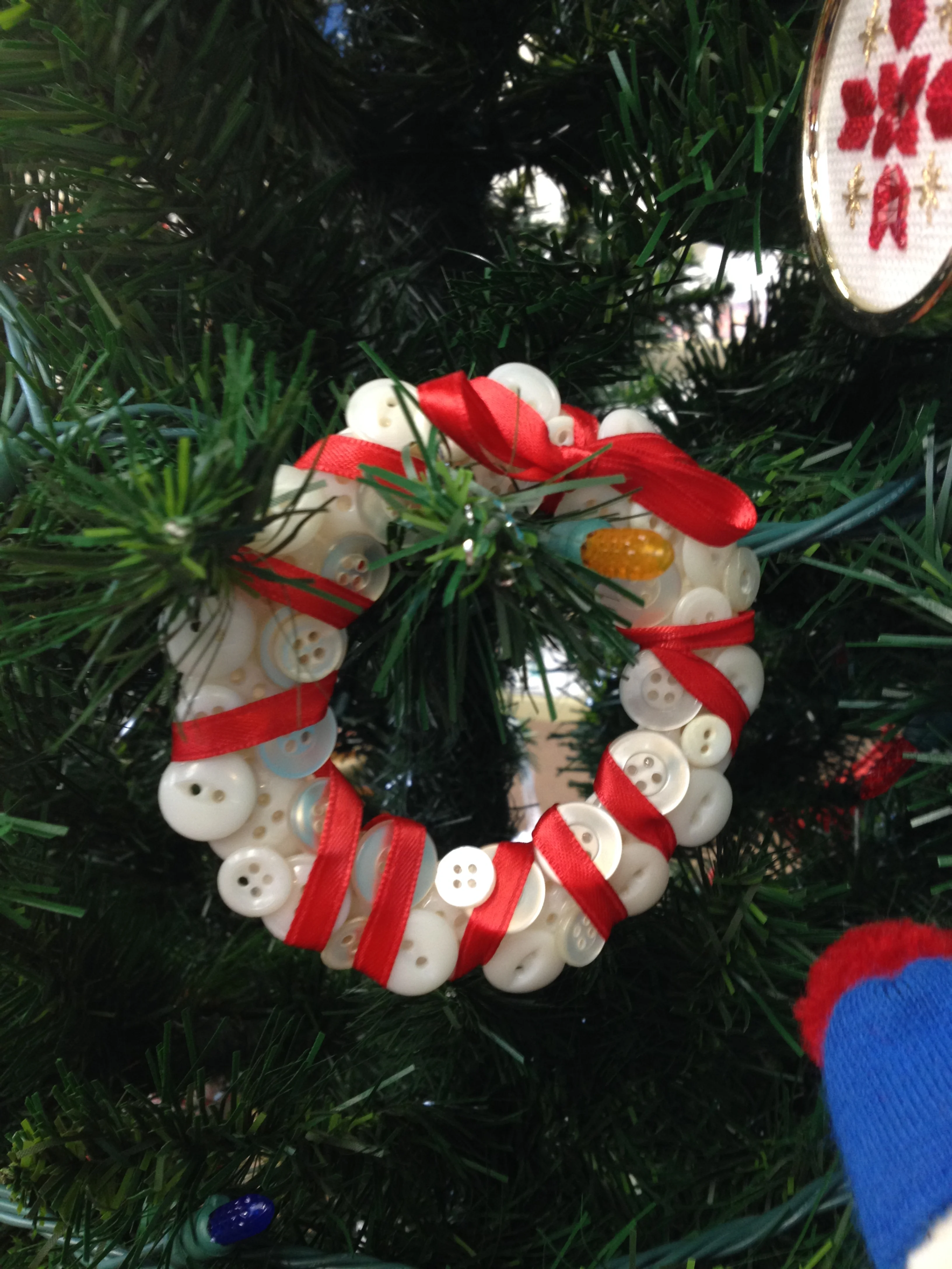 Button wreath