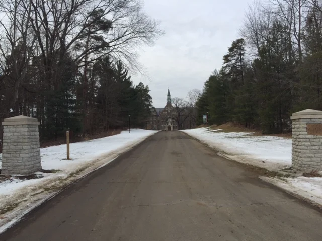 The main drive of Ancilla College