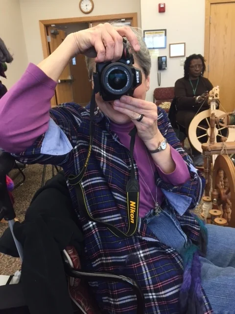 Sister Nancy was snapping lots of pictures. I'm sure some will be up on the MoonTree website .