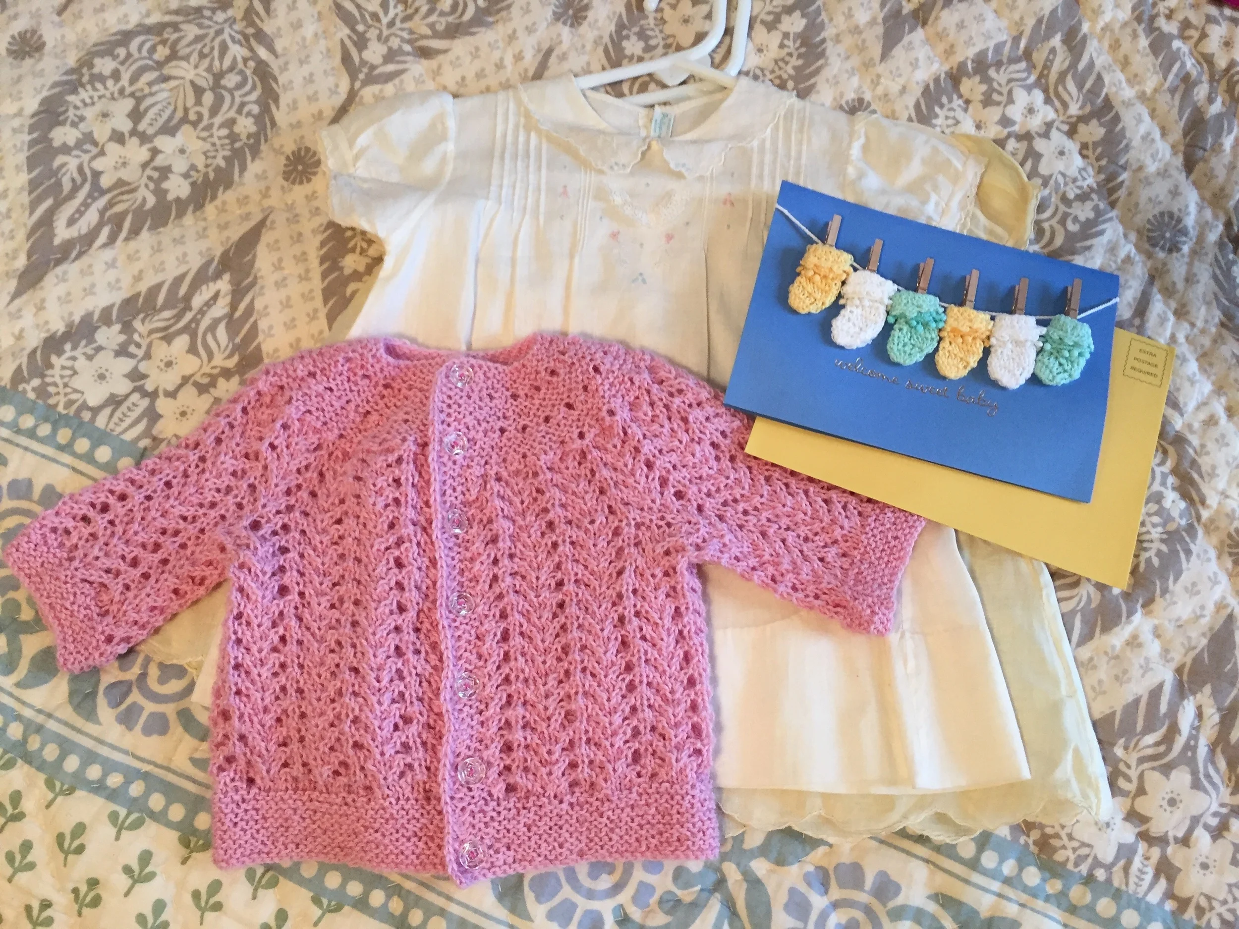 Elizabeth Zimmerman's February Baby Sweater pattern