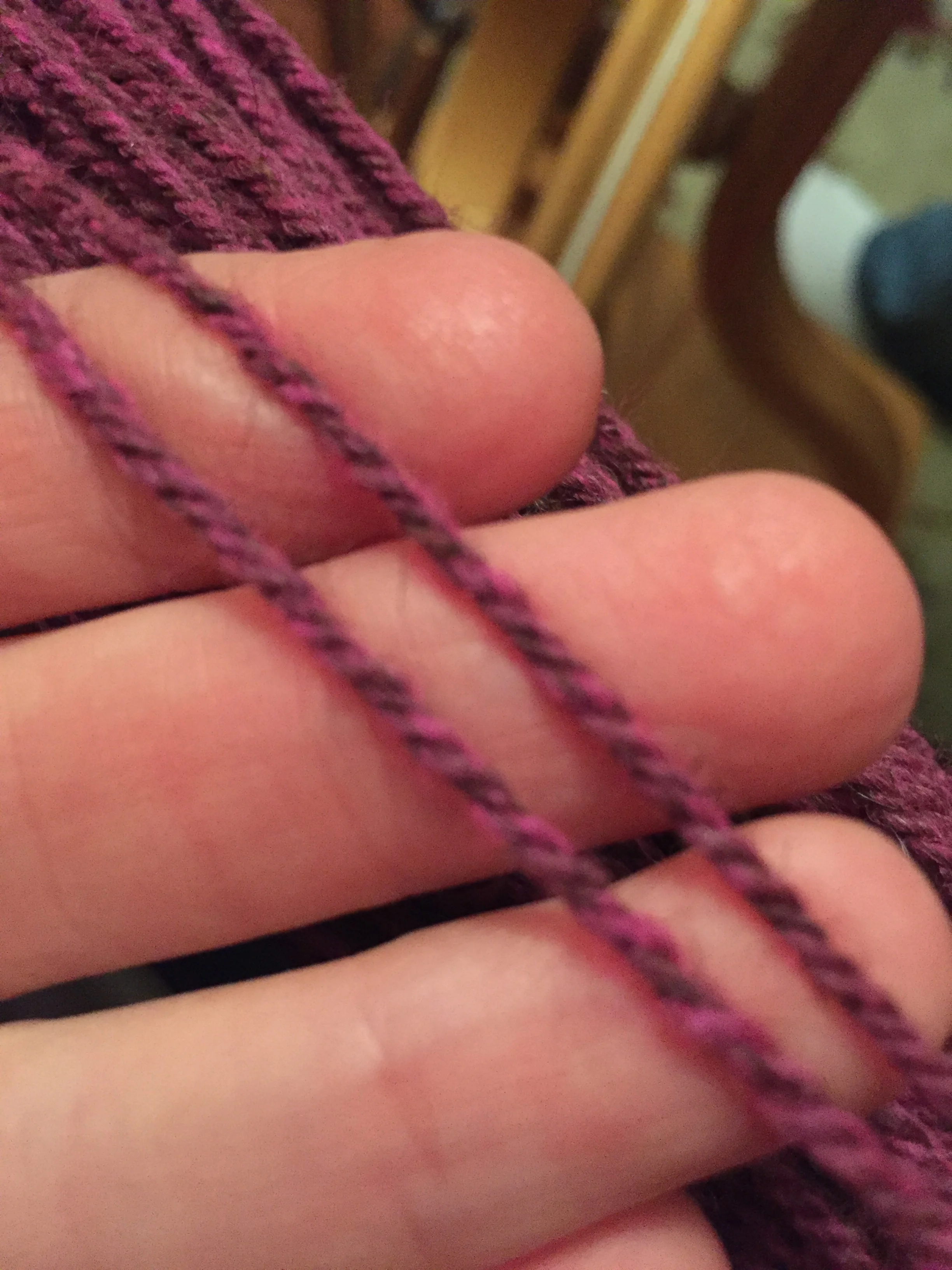 a lovely three-ply