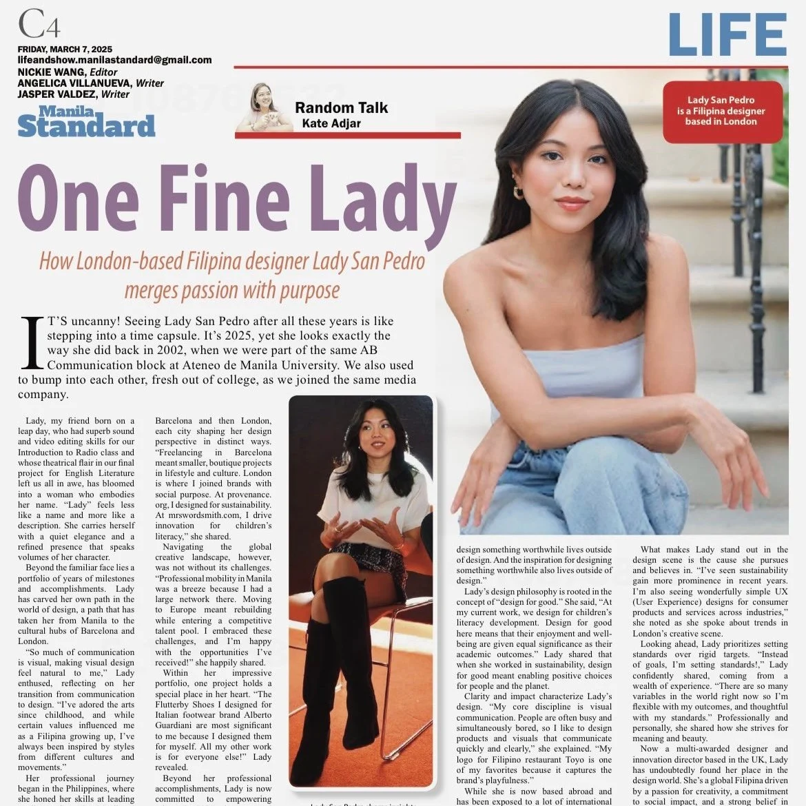 Designing for Good with Manila Standard