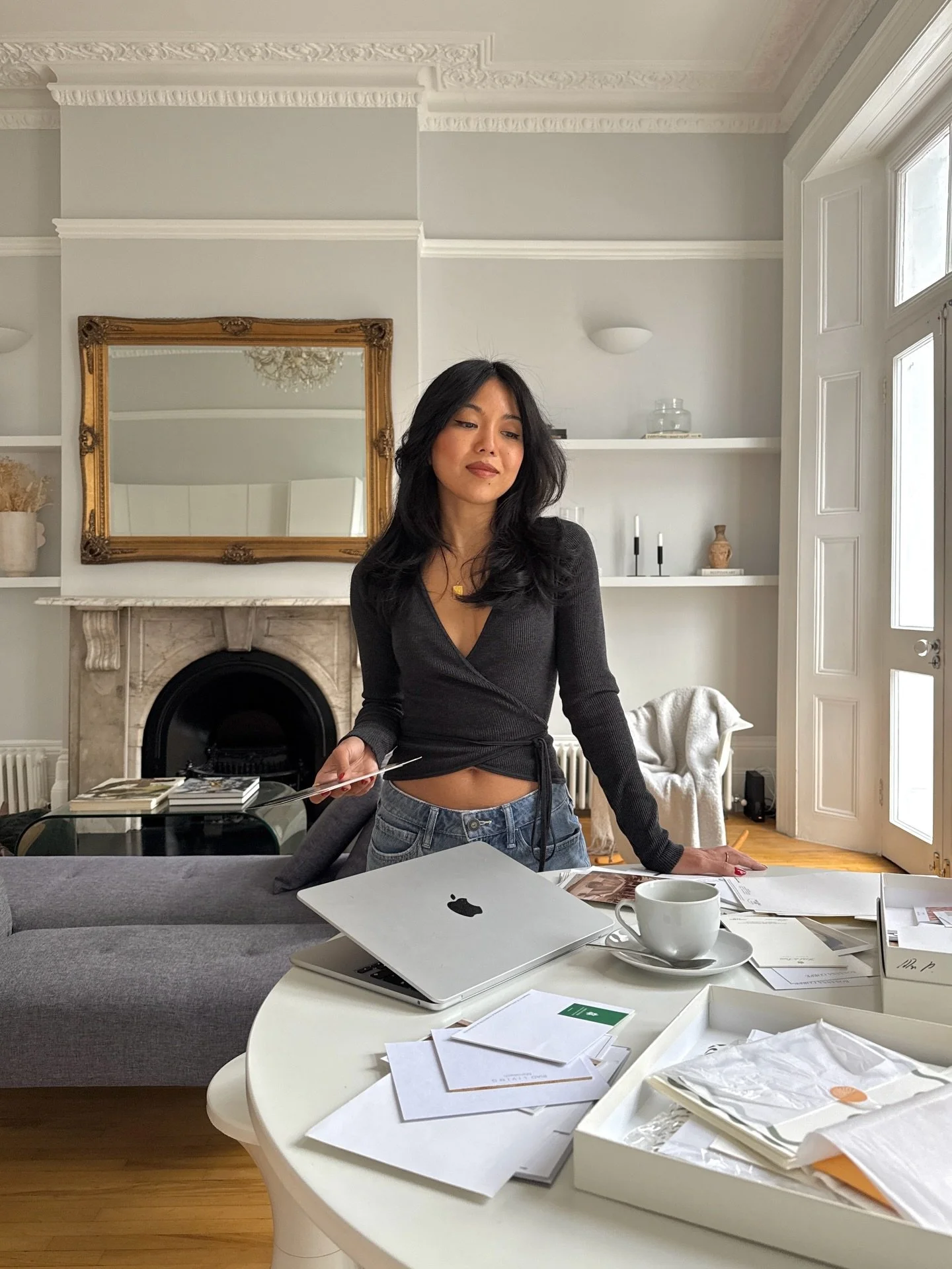 Postcards from past lives 💌 Let me show you my collection of (actual) postcards, along with note cards, note pads, and stationery gathered from museums, shops, and hotels over the years. For a designer like me, or anyone really, beautiful printed ma